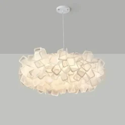 LED-Deckenleuchte - Elegantes, dimmbares Blumendesign