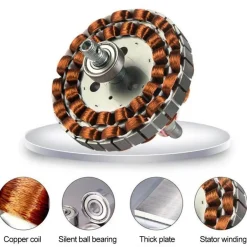 LED-Deckenventilatorlampe mit Fernbedienung – Moderne Beleuchtungsvorrichtung für das Zuhause