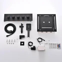 LED-Duschkopf – Regendusche mit Musikfunktion