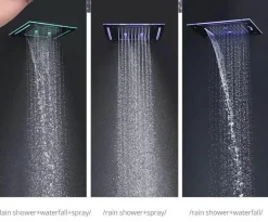 LED-Duschkopf – Regendusche mit Musikfunktion