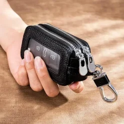 Leder Autoschlüsseletui Geldbörse - Eleganter Schlüsselhalter