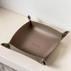 Ledertablett - Stilvoller Home Organizer