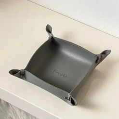 Ledertablett - Stilvoller Home Organizer