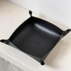 Ledertablett - Stilvoller Home Organizer