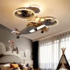 LED-Helikopter-Ventilatorlampe – Sky Hero Design