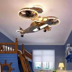 LED-Helikopter-Ventilatorlampe – Sky Hero Design