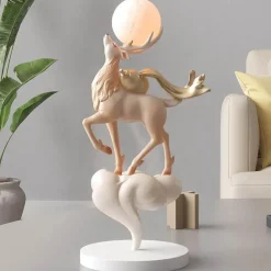 LED-Hirsch-Ornament – ​​beleuchtete Weihnachtsdekoration