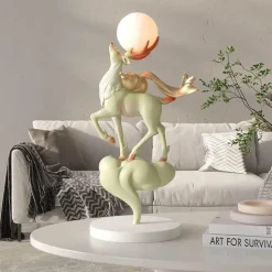 LED-Hirsch-Ornament – ​​beleuchtete Weihnachtsdekoration