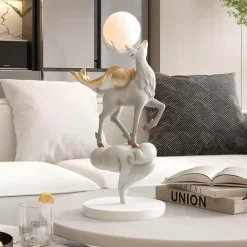 LED-Hirsch-Ornament – ​​beleuchtete Weihnachtsdekoration