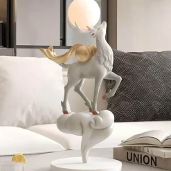 LED-Hirsch-Ornament – ​​beleuchtete Weihnachtsdekoration