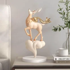 LED-Hirsch-Ornament – ​​beleuchtete Weihnachtsdekoration