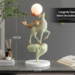 LED-Hirsch-Ornament – ​​beleuchtete Weihnachtsdekoration