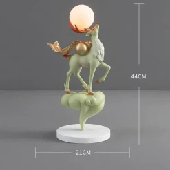 LED-Hirsch-Ornament – ​​beleuchtete Weihnachtsdekoration