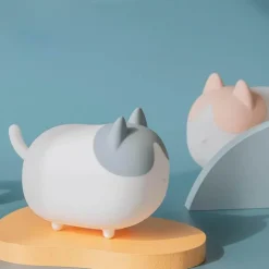 LED-Katzen-Nachtlicht – süße Kinderlampe