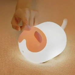 LED-Katzen-Nachtlicht – süße Kinderlampe