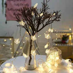 LED-Kronenlichterkette – Dekorative Lichterketten für Events und Feiertage