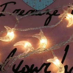 LED-Lichterkette – Mondlicht-Dekor für drinnen und draußen