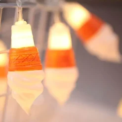 LED-Lichterkette mit Eiscreme-Motiv – bunte, dekorative Lichterkette