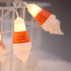 LED-Lichterkette mit Eiscreme-Motiv – bunte, dekorative Lichterkette