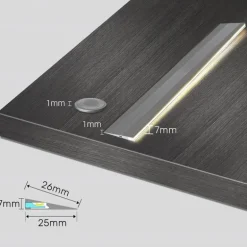 LED-Lichtpanel – Dünne Aluminium-Oberflächenbeleuchtung
