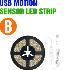 LED-Lichtstreifen mit Bewegungssensor – Intelligente Umgebungsbeleuchtungslösung