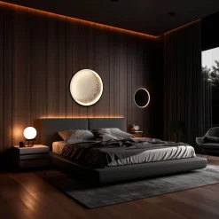 LED-Nachtlampe - Gaspard Halbmond-Dekorationslicht