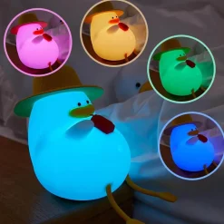 LED-Nachtlampe - Verträumtes Enten-Atmosphärenlicht