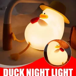 LED-Nachtlampe - Verträumtes Enten-Atmosphärenlicht