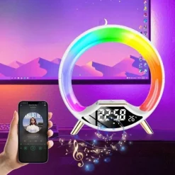 LED-Nachtlampenlautsprecher - Multifunktionales Schlafzimmerlicht