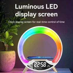 LED-Nachtlampenlautsprecher - Multifunktionales Schlafzimmerlicht