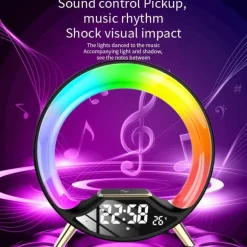 LED-Nachtlampenlautsprecher - Multifunktionales Schlafzimmerlicht