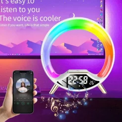 LED-Nachtlampenlautsprecher - Multifunktionales Schlafzimmerlicht