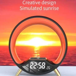 LED-Nachtlampenlautsprecher - Multifunktionales Schlafzimmerlicht