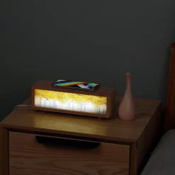 LED-Nachtlampenprojektor - Buntes Kunstlicht