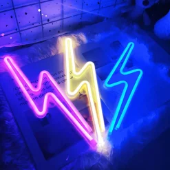 LED-Neon-Wandschild – Helles Neon-Dekor
