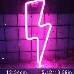 LED-Neon-Wandschild – Helles Neon-Dekor