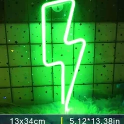 LED-Neon-Wandschild – Helles Neon-Dekor