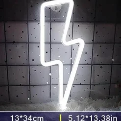 LED-Neon-Wandschild – Helles Neon-Dekor