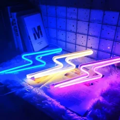 LED-Neon-Wandschild – Helles Neon-Dekor