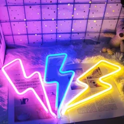 LED-Neon-Wandschild – Helles Neon-Dekor