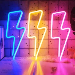 LED-Neon-Wandschild – Helles Neon-Dekor