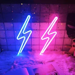 LED-Neon-Wandschild – Helles Neon-Dekor