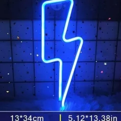 LED-Neon-Wandschild – Helles Neon-Dekor