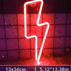 LED-Neon-Wandschild – Helles Neon-Dekor