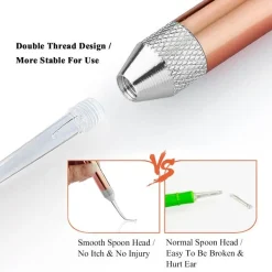 LED-Ohrenschmalz-Entfernungswerkzeug – Ohrenreiniger mit Taschenlampe