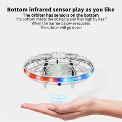 LED-Quadcopter-Drohne mit Gestenerkennung – tragbare Mini-Drohne