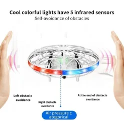 LED-Quadcopter-Drohne mit Gestenerkennung – tragbare Mini-Drohne