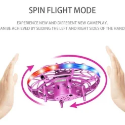 LED-Quadcopter-Drohne mit Gestenerkennung – tragbare Mini-Drohne