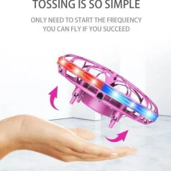 LED-Quadcopter-Drohne mit Gestenerkennung – tragbare Mini-Drohne