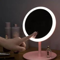 LED-Schminkspiegel – Smart Touch, kristallklare Reflexion